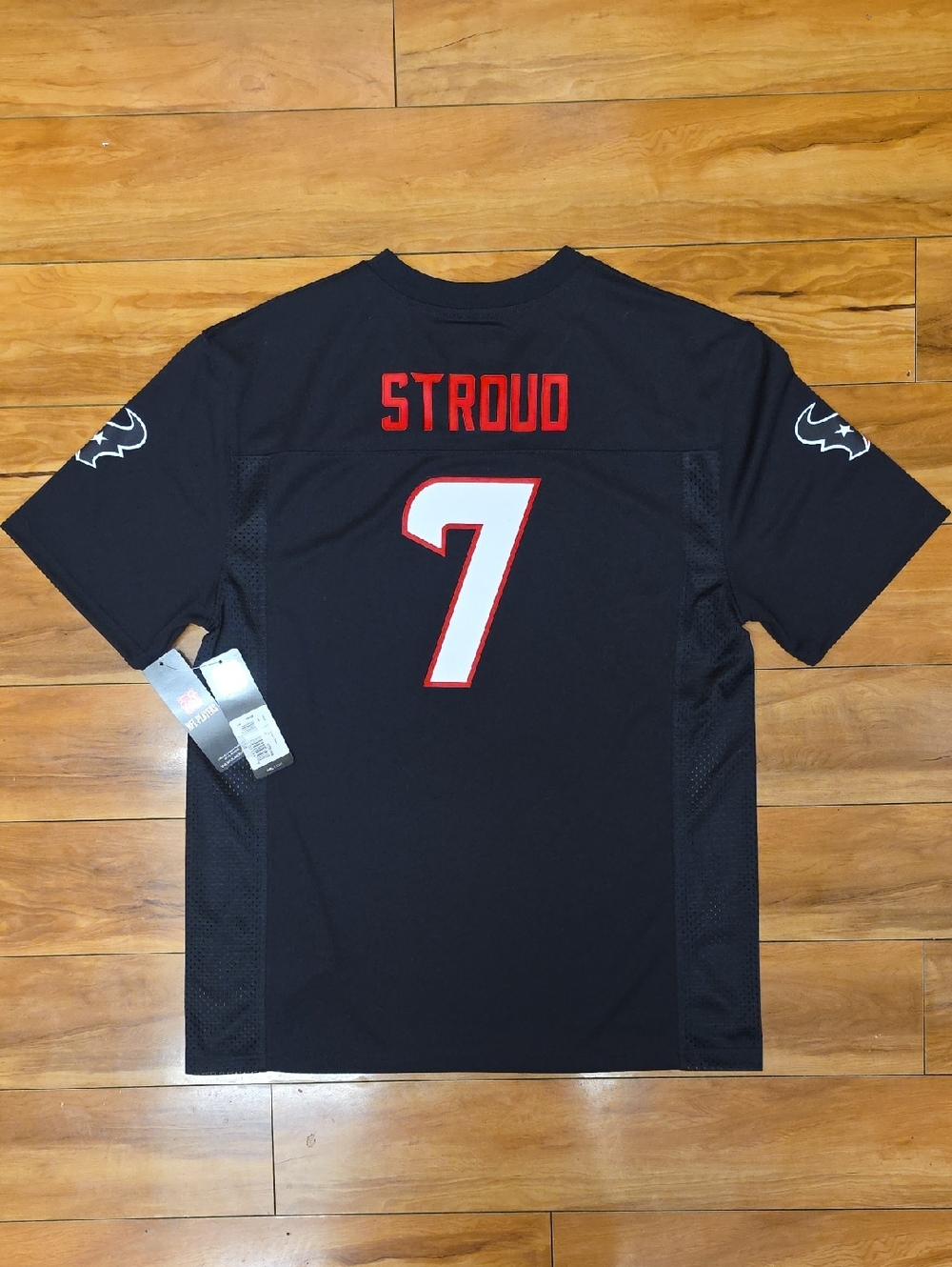 NFL C.J. Stroud Houston Texans Football Game Jersey Youth XL (18/20) Black NEW